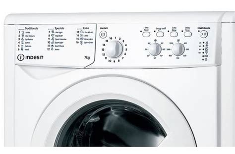 indesit washing machine reset instructions